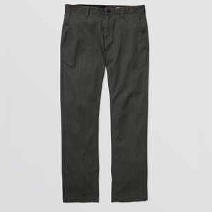 Volcom Frickin Modern Stretch Pants in Charcoal Heather 29 x 34